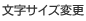 文字サイズ変更