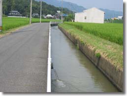倉安川用水の写真