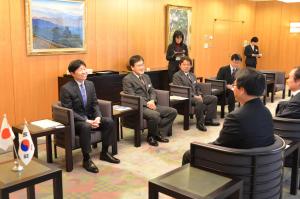 李駐神戸大韓民国総領事表敬訪問