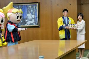 北海道知事表敬訪問２