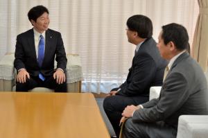 大韓航空日本地域本部長表敬訪問２