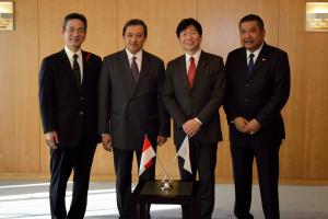 在大阪インドネシア共和国総領事表敬訪問３