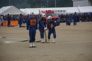 岡山県消防操法訓練大会を開催