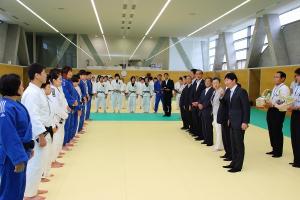 韓国女子柔道ナショナルチーム激励式