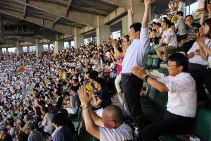 プロ野球公式戦「阪神VS中日」戦セレモニー