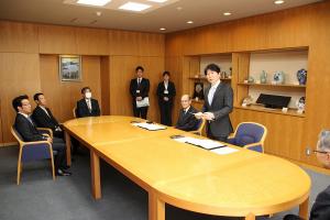 一般社団法人日本塗装工業会岡山県支部との災害時協力協定締結式