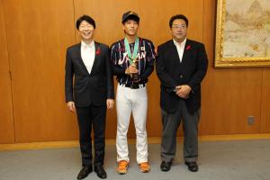 世界身体障害者野球日本大会優勝及び最優秀選手賞受賞