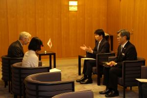 在大阪・神戸ドイツ連邦共和国総領事表敬訪問