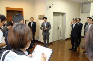「岡山県 企業と大学との共同研究センター」開所式