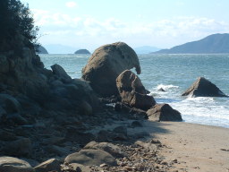 像岩の写真