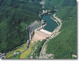 黒谷ダムの写真