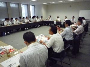 自己プレゼンテーションの様子