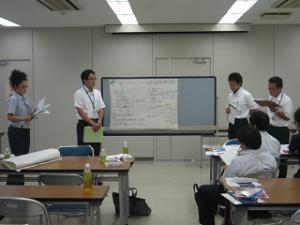 グループ発表の様子