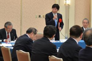 県下商工会議所会頭との懇談会２