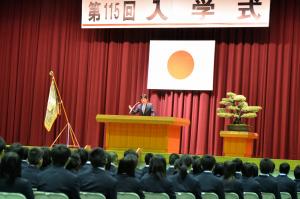 県立高松農業高等学校入学式