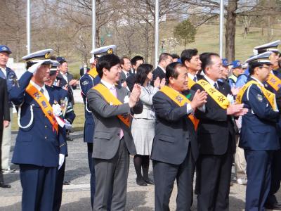 春の交通安全県民運動推進大会の写真