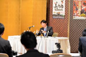 岡山・広島両県知事会議（記者会見）１