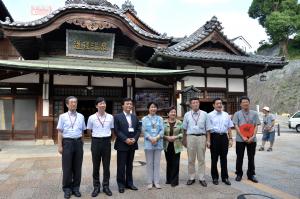 全国知事会議プレイベント（道後温泉界隈散策）