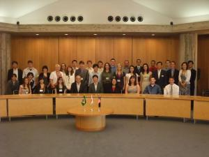 加計学園訪日文化研修団が知事を表敬訪問