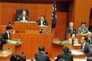 県議会９月定例会一般質問２日目１