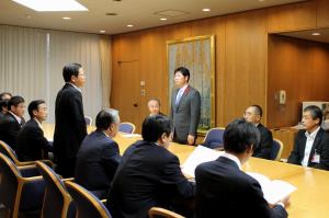 ＪＲ倉敷駅付近連続立体交差事業整備促進岡山県議員連盟からの要望１