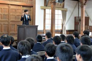 金光学園中学校・高等学校視察４