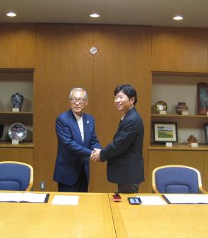 岡山県倉庫協会と災害時応援協定を締結