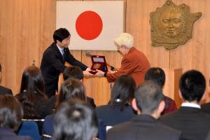 岡山県トップアスリート賞・スポーツマスターズ賞・生涯スポーツ功労者表彰式３