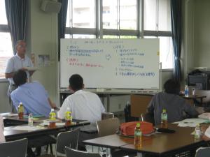 グループワークの写真です。