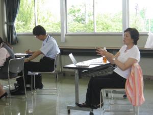 グループワークの写真です。