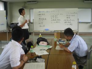 グループワークの写真です。