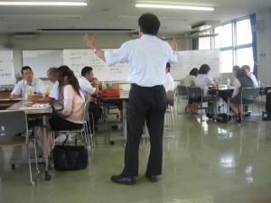 グループワークの写真です。