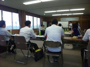 グループ発表の写真です。