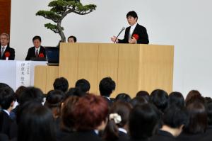 岡山県立大学・大学院入学式２