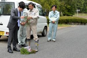 農林水産総合センター森林研究所視察３