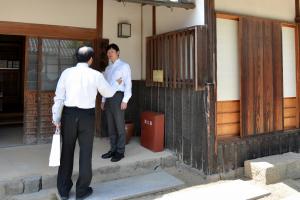 犬養木堂記念館視察１