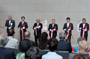 特別展「文化勲章受章記念 高木聖鶴展」開会式２