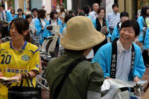 岡山県愛の血液助け合い運動月間（献血パレード）