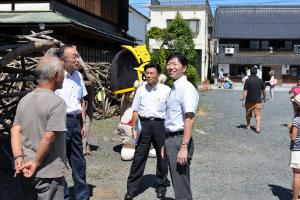 街道祭 ＡＲＴ ＩＮ ＳＨＯＯ 視察１