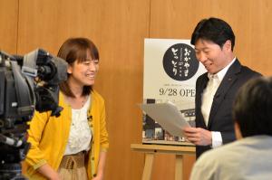 県政広報番組収録1