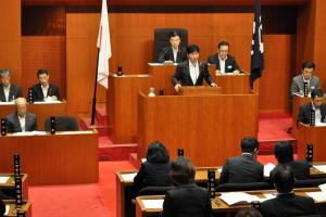 県議会9月定例会閉会1
