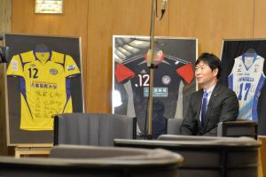 県政広報番組収録2