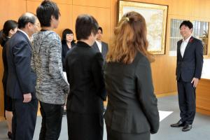 岡山後楽園キャンパスメンバーズ登録証交付式1