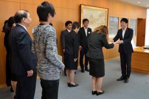 岡山後楽園キャンパスメンバーズ登録証交付式2