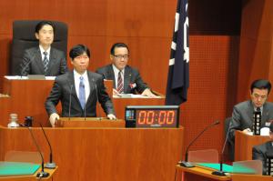 県議会１１月定例会一般質問１日目１