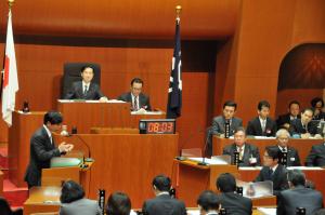 県議会１１月定例会一般質問１日目２