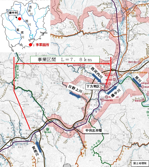 事業箇所図