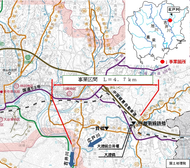 事業箇所図