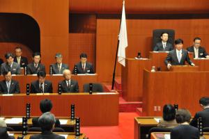 県議会２月定例会閉会１