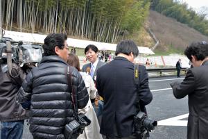 一般国道２号玉島・笠岡道路（１期）玉島西Ic～浅口金光Ic間 開通祝賀行事３